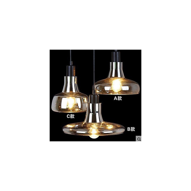 Lámpara de sombra original de estilo europeo de 3 luces