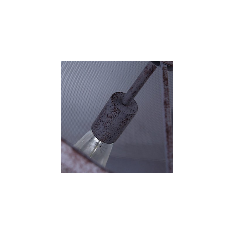 Lámpara de araña de metal moderna de estilo mini contemporáneo