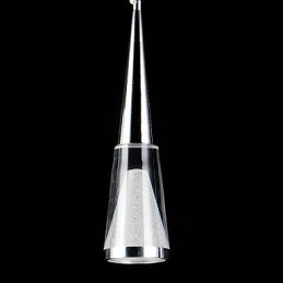 Lámpara colgante de 3 luces moderna contemporánea de metal