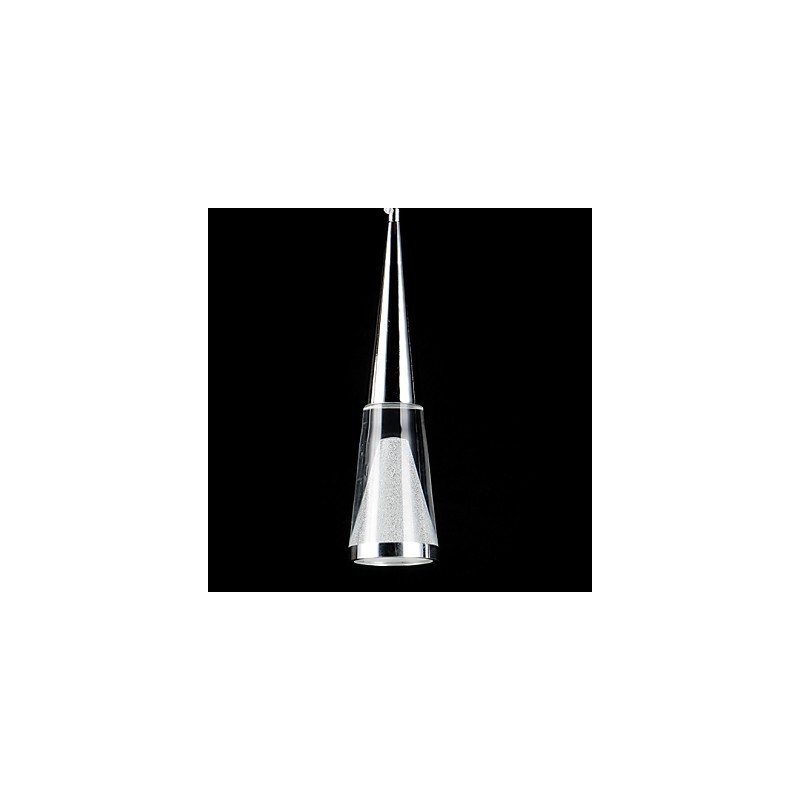 Lámpara colgante de 3 luces moderna contemporánea de metal