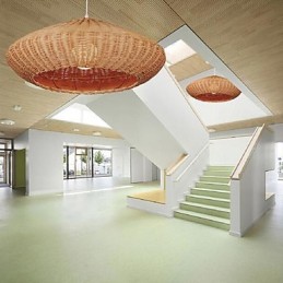 Lámpara colgante de metal de estilo rural contemporáneo moderno