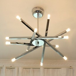 Lámparas de diseño de iluminación creativa de moda Lámpara de araña de 12 luces