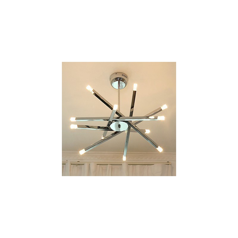 Lámparas de diseño de iluminación creativa de moda Lámpara de araña de 12 luces