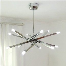 Lámparas de diseño de iluminación creativa de moda Lámpara de araña de 12 luces