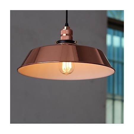 Lámpara de araña retro minimalista con cubierta única de 360 mm de diámetro. Lámpara de araña retro minimalista con cubierta única de 360 mm de diámetro.