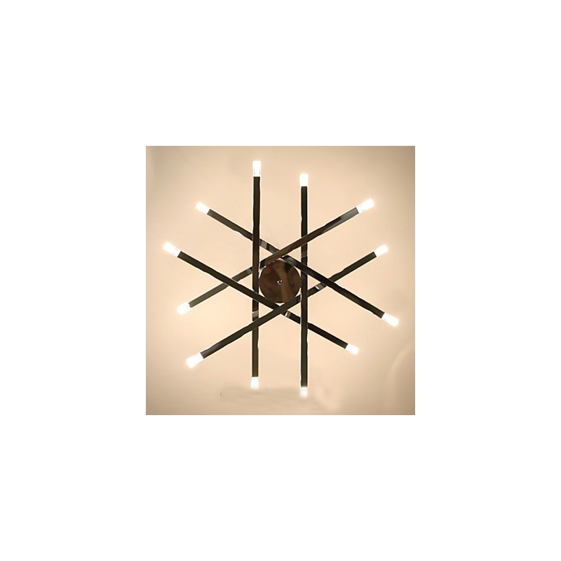 Lámparas de diseño de iluminación creativa de moda Lámpara de araña de 12 luces