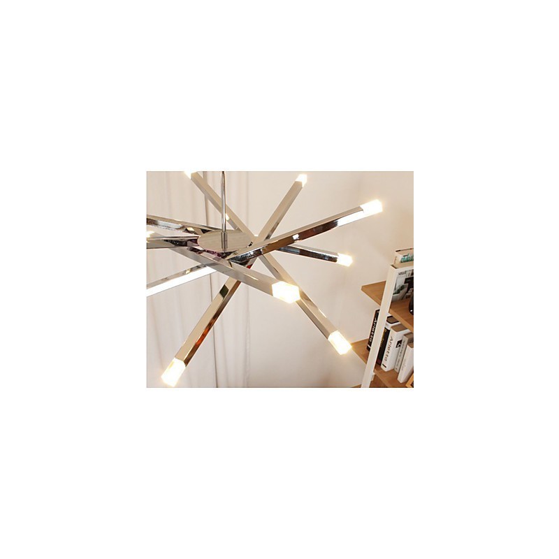 Lámparas de diseño de iluminación creativa de moda Lámpara de araña de 12 luces