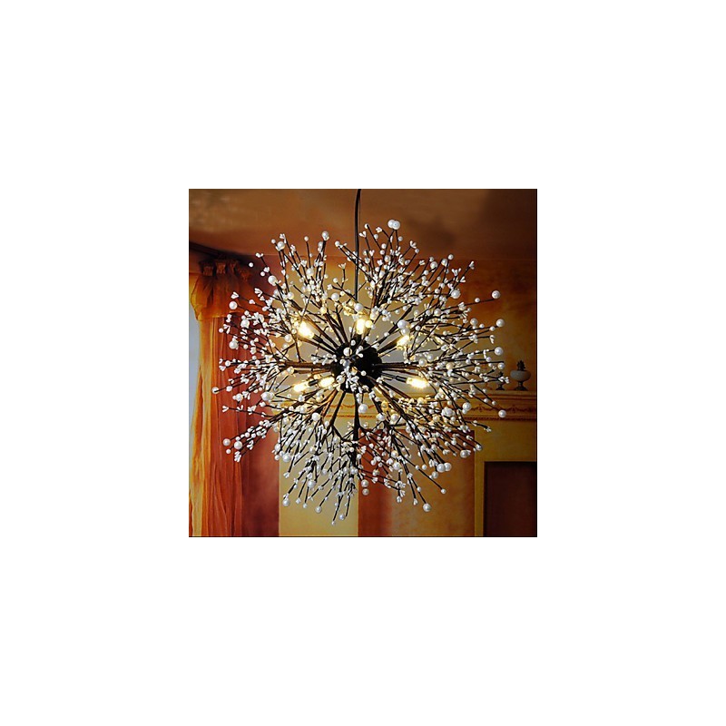 Colgante de estrella de viento industrial, ropa decorativa, fuegos artificiales, luz brillante