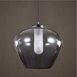 Lámparas de cristal modernas y sencillas
