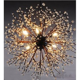 Colgante de estrella de viento industrial, ropa decorativa, fuegos artificiales, luz brillante
