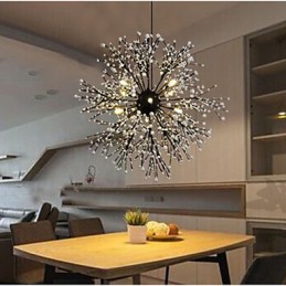 Colgante de estrella de viento industrial, ropa decorativa, fuegos artificiales, luz brillante