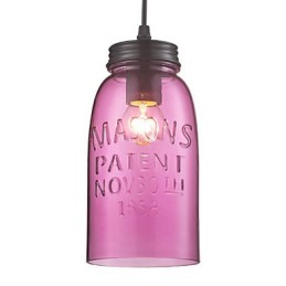 Lámpara colgante moderna de cristal de 1 luz con diseño de burbujas transparentes