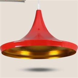 Colgante de comida de 3 cabezas rojo americano