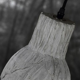 Lámpara colgante de cerámica industrial vintage Edison, luminaria colgante para decoración del hogar.