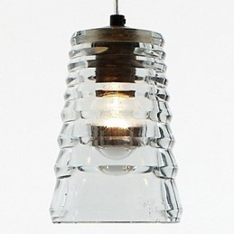Lámpara colgante de cristal contemporánea moderna