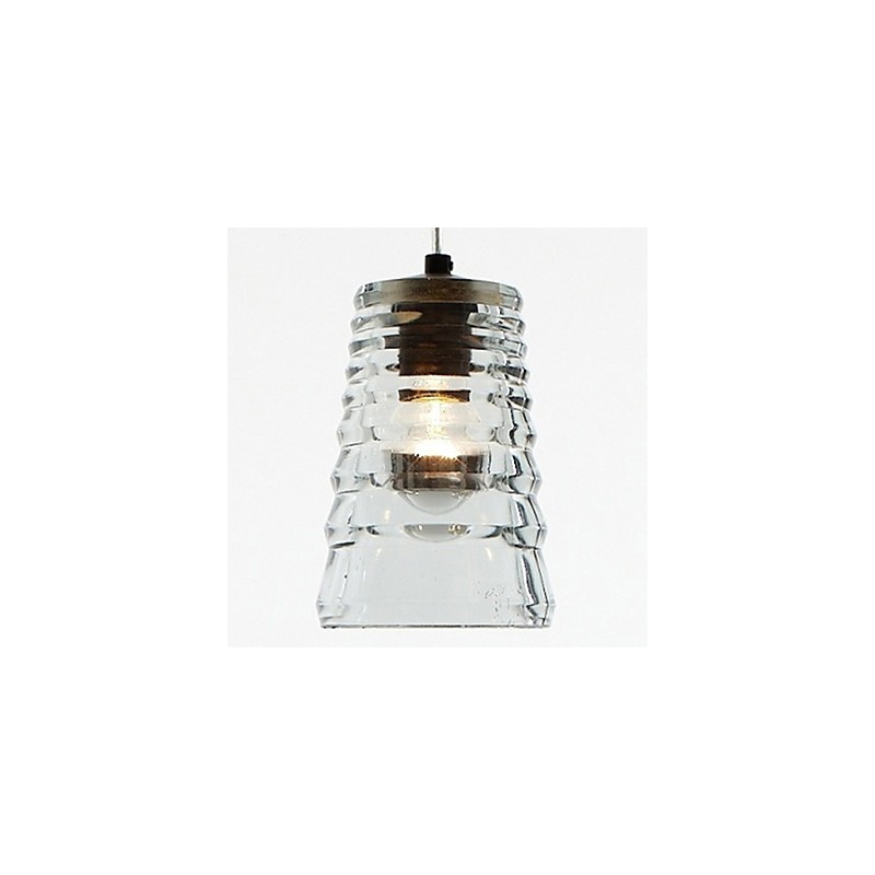 Lámpara colgante de cristal contemporánea moderna