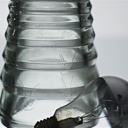 Lámpara colgante de cristal contemporánea moderna