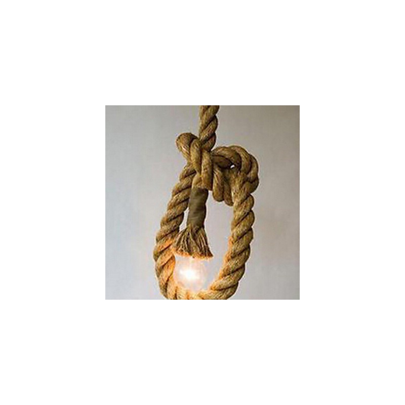 Lámpara colgante de 1 luz estilo campestre americano, estilo retro, originalidad, metal.