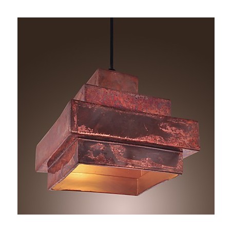 Lámpara colgante con pintura tradicional clásica de estilo mini Lámpara colgante con pintura tradicional clásica de estilo mini
