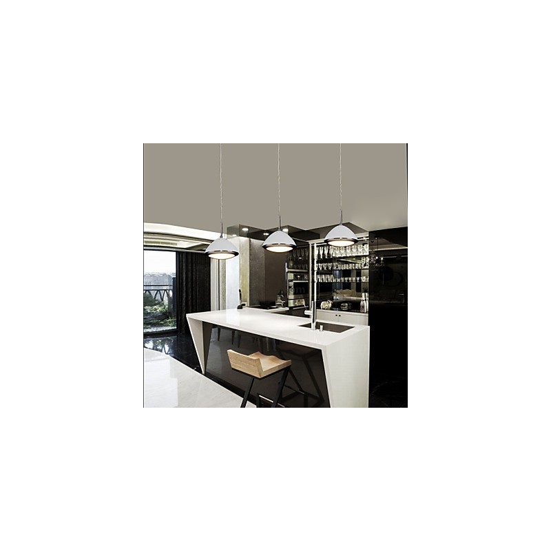 Lámparas colgantes modernas contemporáneas de metal