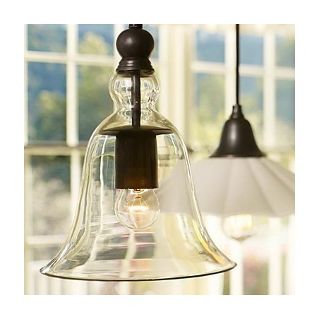 Lámpara colgante mini de estilo cuenco vintage clásico tradicional Lámpara colgante mini de estilo cuenco vintage clásico tradicional