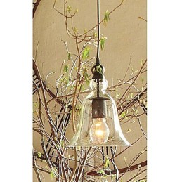 Lámpara colgante mini de estilo cuenco vintage clásico tradicional