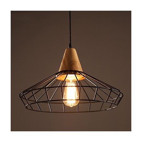 Lámpara de araña de metal estilo mini vintage clásico tradicional