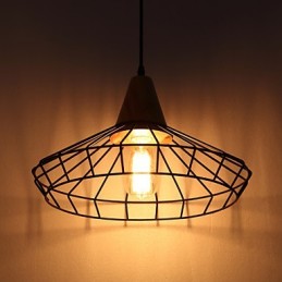 Lámpara de araña de metal estilo mini vintage clásico tradicional