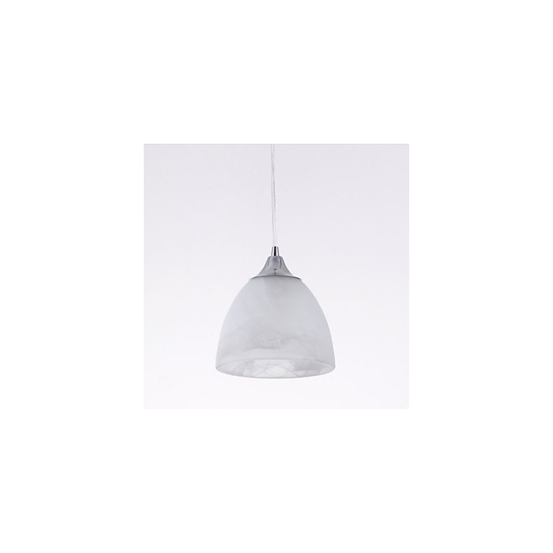 Lámpara colgante moderna con dosel oblongo y copa de vino de tres luces