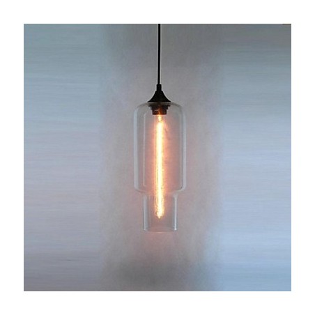 Lámpara colgante moderna de cristal con diseño de burbujas marrones Lámpara colgante moderna de cristal con diseño de burbujas marrones