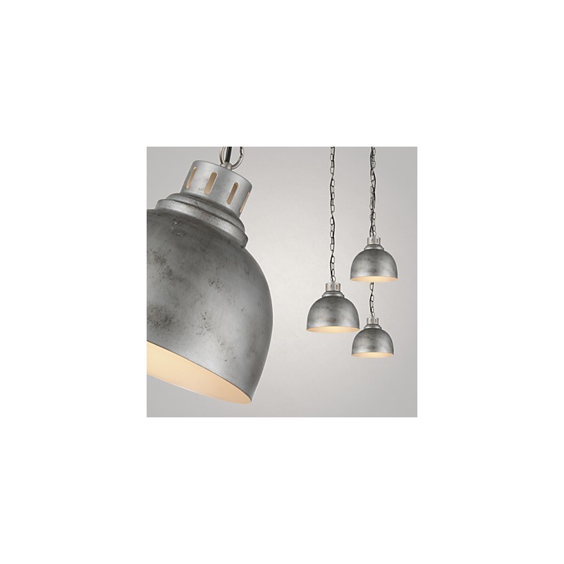 Lámparas colgantes de 1 luz, estilo antiguo vintage, estilo industrial, hierro y metales, lámpara colgante.