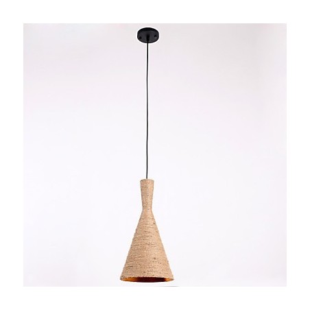 Lámpara colgante de araña estilo mini, moderna, de cuerda Lámpara colgante de araña estilo mini, moderna, de cuerda