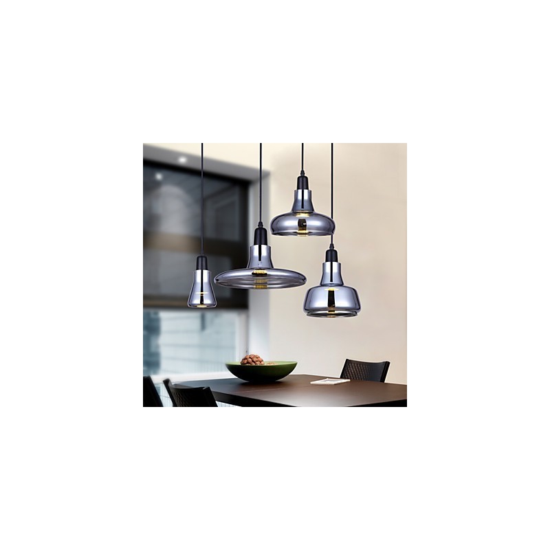 Lámpara de araña de cristal con diseño nórdico creativo y contratado de estilo europeo.