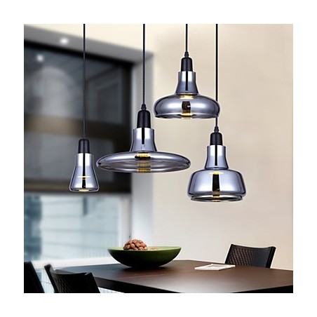 Lámpara de araña de cristal con diseño nórdico creativo y contratado de estilo europeo.