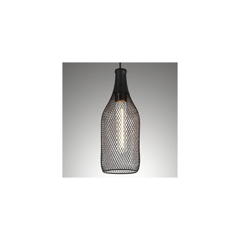 Lámpara colgante de botella vintage americana y lámpara colgante decorativa