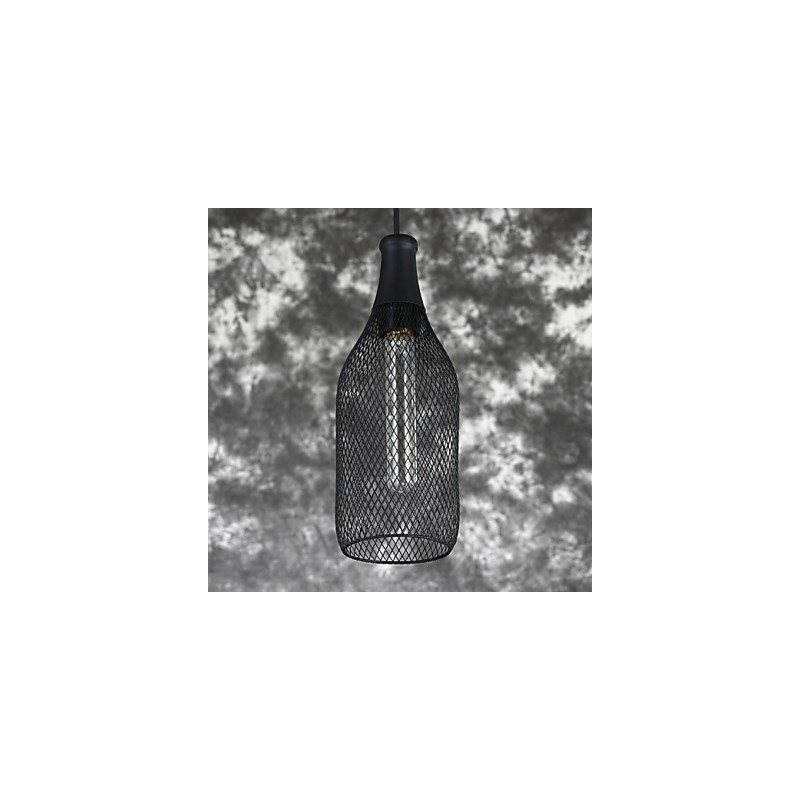 Lámpara colgante de botella vintage americana y lámpara colgante decorativa