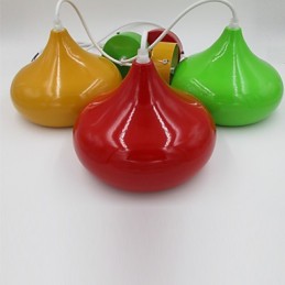 Lámpara colgante con forma de cebolla Droplight