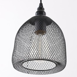 Lámparas colgantes estilo mini rústico, estilo cabaña, retro, campestre, garaje, metal.