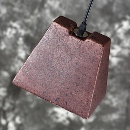 Lámpara colgante de cerámica estilo industrial vintage de Edison para decoración del hogar.