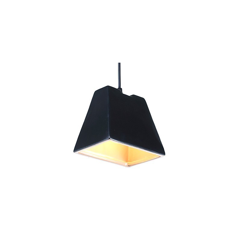Lámpara colgante de cerámica estilo industrial vintage de Edison para decoración del hogar.