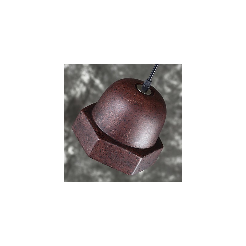 Lámpara colgante de cerámica estilo industrial vintage de Edison para decoración del hogar.