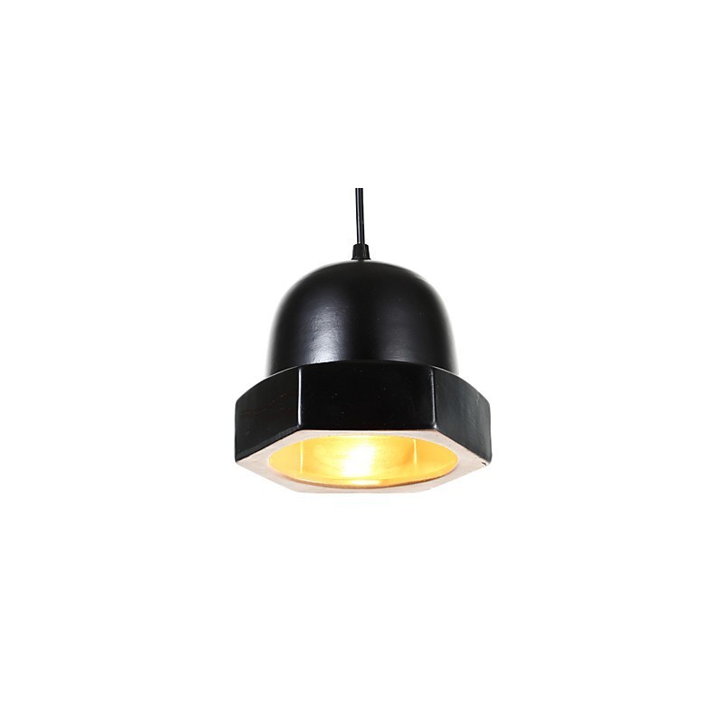 Lámpara colgante de cerámica estilo industrial vintage de Edison para decoración del hogar.