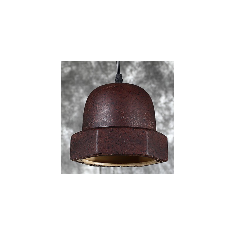 Lámpara colgante de cerámica estilo industrial vintage de Edison para decoración del hogar.