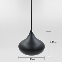 Lámpara colgante con forma de cebolla Droplight