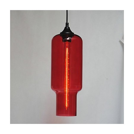 Lámpara colgante moderna de cristal con diseño de burbujas marrones Lámpara colgante moderna de cristal con diseño de burbujas marrones