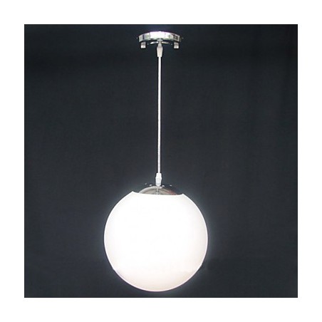 Lámpara de araña decorativa con bola de cristal blanco contratada Lámpara de araña decorativa con bola de cristal blanco contratada