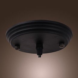 Lámpara colgante con pintura isleña clásica tradicional vintage