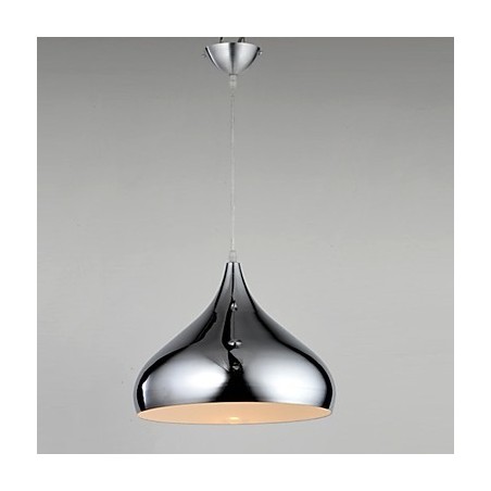 Lámpara colgante moderna de metal cromado de estilo mini contemporáneo Lámpara colgante moderna de metal cromado de estilo mini contemporáneo