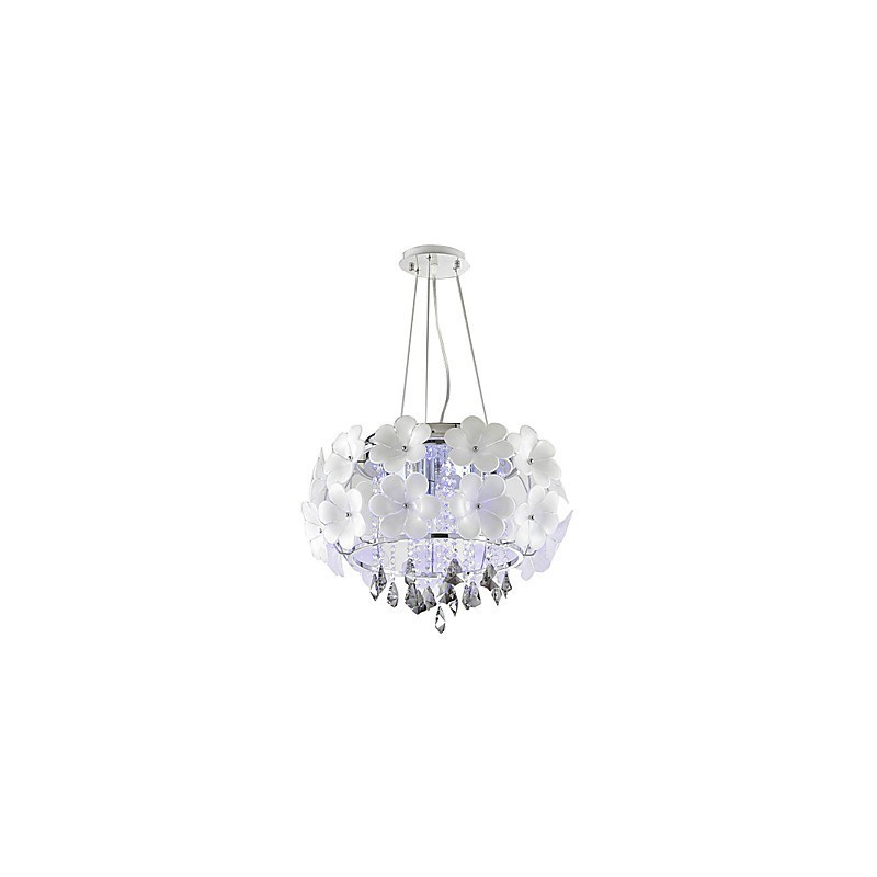 Lámpara colgante de cristal contemporánea moderna