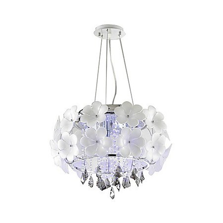 Lámpara colgante de cristal contemporánea moderna Lámpara colgante de cristal contemporánea moderna